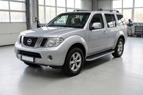 Nissan Pathfinder R51 2005-2014 Side Steps Tayga Grey (2 pcs, Aluminum) photo 1