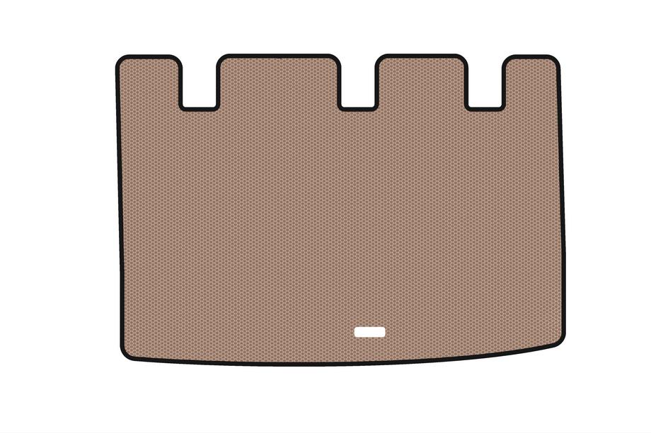 Kia Rio 2005-2011 Rubber trunk mat Carsuit (HB, beige) Image
