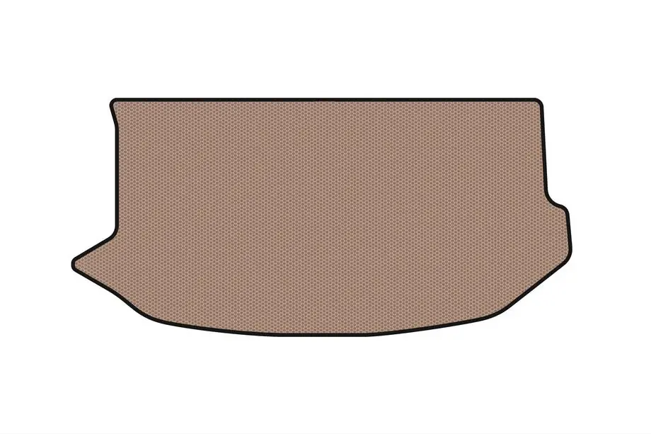 Kia Soul I 2008-2013 Rubber trunk mat Carsuit (2008-2011, beige) Image