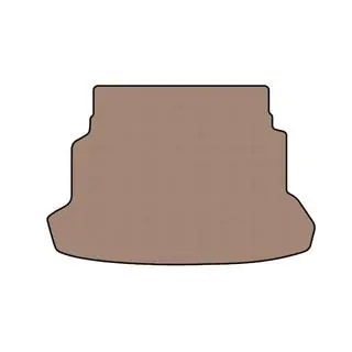 Rubber trunk mat Carsuit (SD, beige)