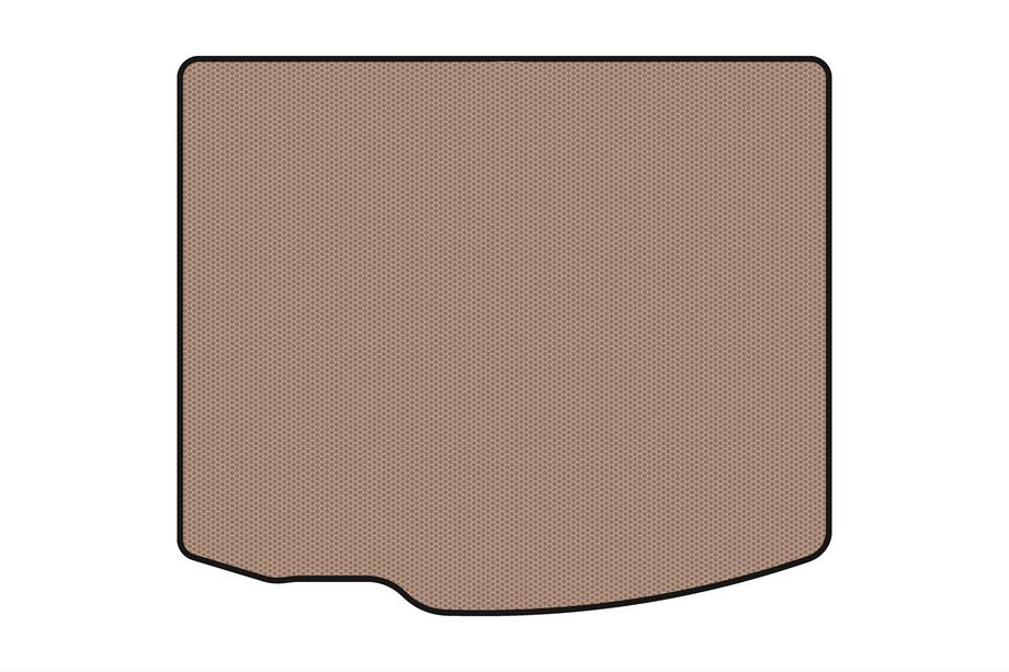 Mazda 3 2009-2013 Rubber trunk mat Carsuit (2009-2011, HB, beige) Image