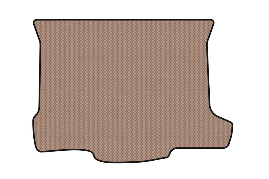 Mazda 3 2009-2013 Rubber trunk mat Carsuit (SD, beige) Image