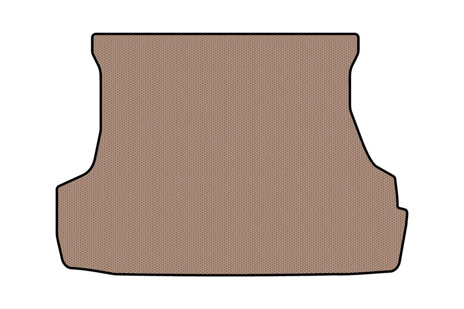Mazda 323 1977-2003 Rubber trunk mat Carsuit (hatchback, 5-door, beige) Image