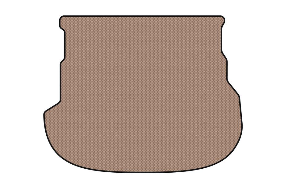 Mazda 6 2003-2008 Rubber trunk mat Carsuit (HB, beige) Image