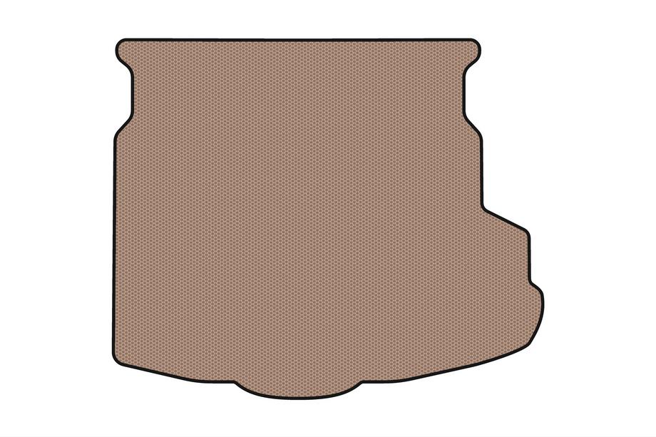 Mazda 6 2008-2012 Rubber trunk mat Carsuit (HB, beige) Image