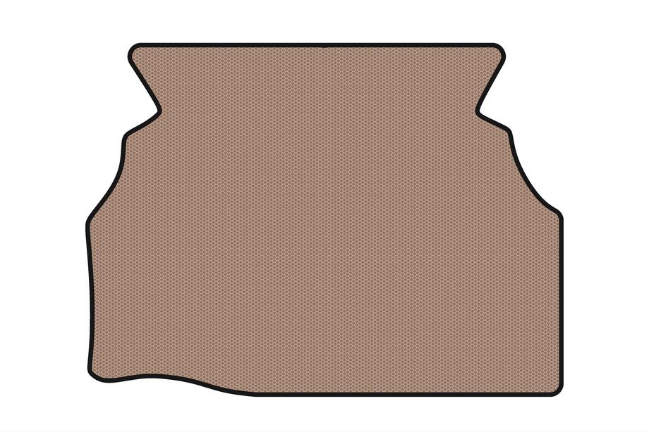Mercedes C-class W203 2000-2007 Rubber trunk mat Carsuit (Coupe, beige) Image
