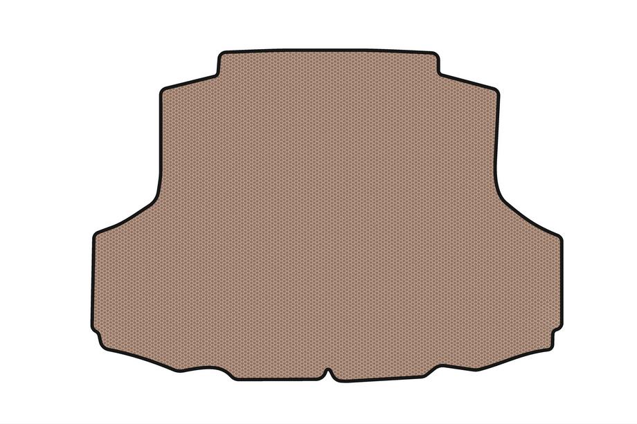 Mitsubishi Lancer 9 2004-2008 Rubber trunk mat Carsuit (SD, beige) Image