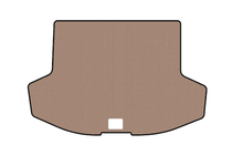 Mitsubishi Lancer X 2008- Rubber trunk mat Carsuit (HB, beige) photo 1