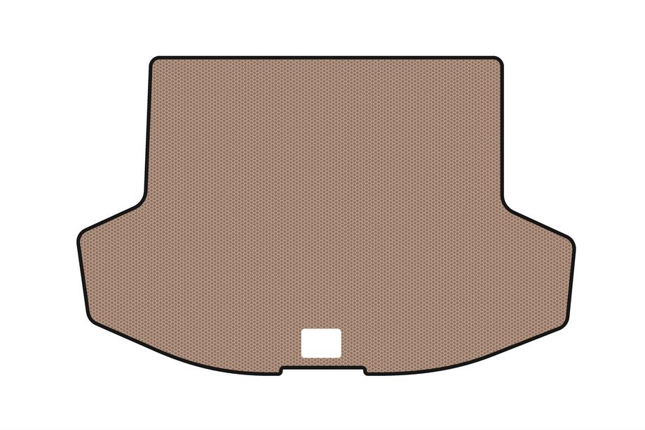 Mitsubishi Lancer X 2008- Rubber trunk mat Carsuit (HB, beige) Image