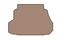 Nissan Almera N15 1995-2000 Rubber trunk mat Carsuit (SD, beige) photo 1