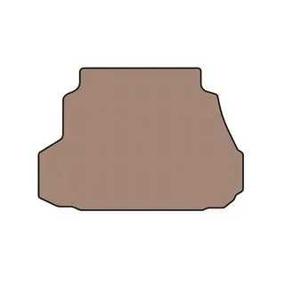 Rubber trunk mat Carsuit (SD, beige)