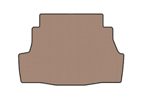 Nissan Almera B10 Classic 2006-2012 Rubber trunk mat Carsuit (SD, beige) photo 1