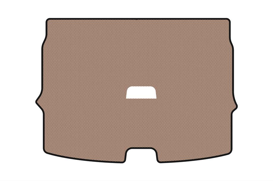 Nissan Qashqai 2014-2021 Rubber trunk mat Carsuit (for Rogue Sport, beige) Photo 1