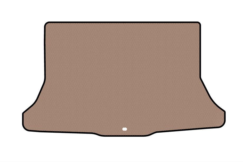 Nissan Tiida 2004-2011 Rubber trunk mat Carsuit (HB, beige) Image