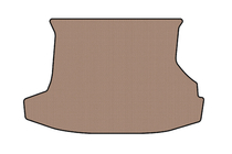 Nissan X-trail T30 2002-2007 Rubber Trunk Mat Carsuit (Beige) photo 1