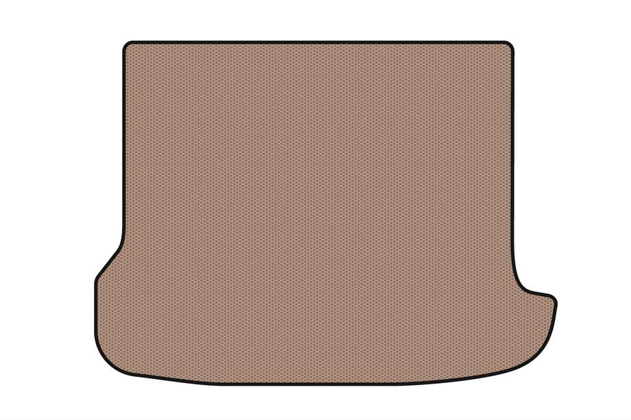 Opel Astra G classic 1998-2012 Rubber trunk mat Carsuit (SW, beige) Photo 1