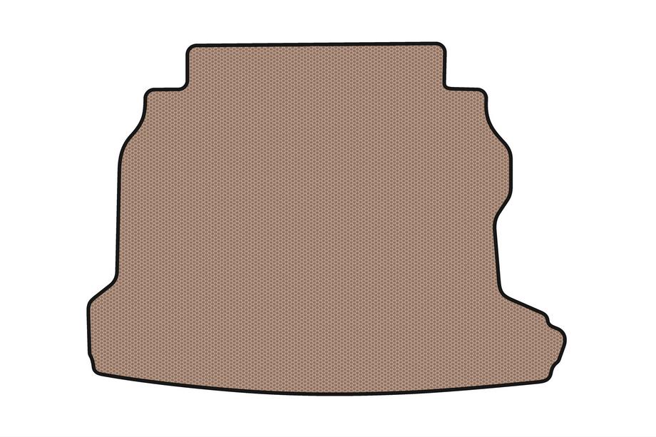 Opel Astra G classic 1998-2012 Rubber trunk mat Carsuit (Coupe, beige) Image