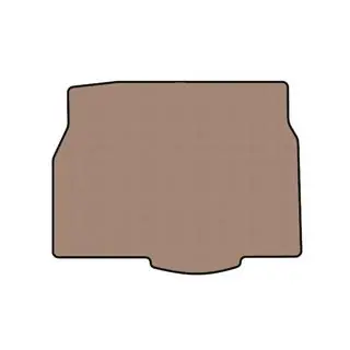 Rubber trunk mat Carsuit (2007-2013, HB, 5-door, beige) photo 1