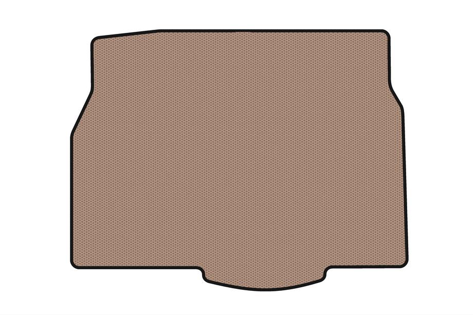 Opel Astra H 2004-2013 Rubber trunk mat Carsuit (2007-2013, HB, 5-door, beige) Image