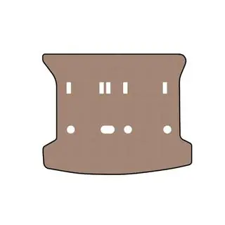 Rubber trunk mat Carsuit (SW, beige) photo 1