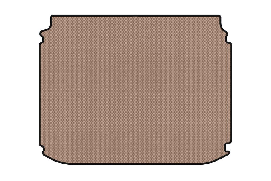 Peugeot 308 2007-2013 Rubber trunk mat Carsuit (hatchback, 5-door, beige) Photo 1