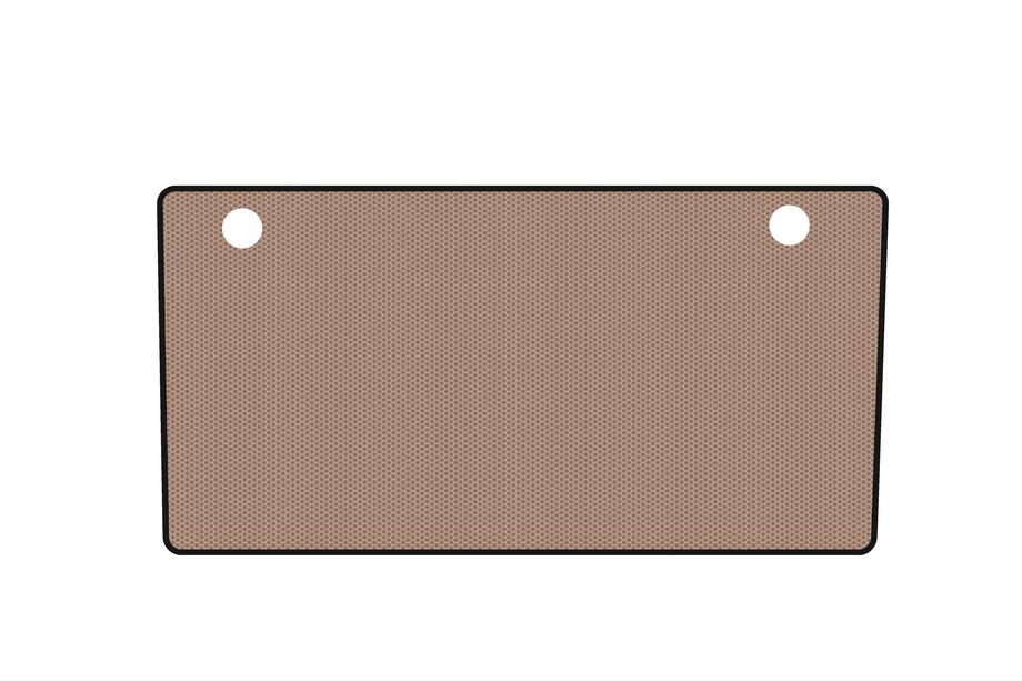 Peugeot Expert 2017- Rubber trunk mat Carsuit (Long wheelbase, beige) Image