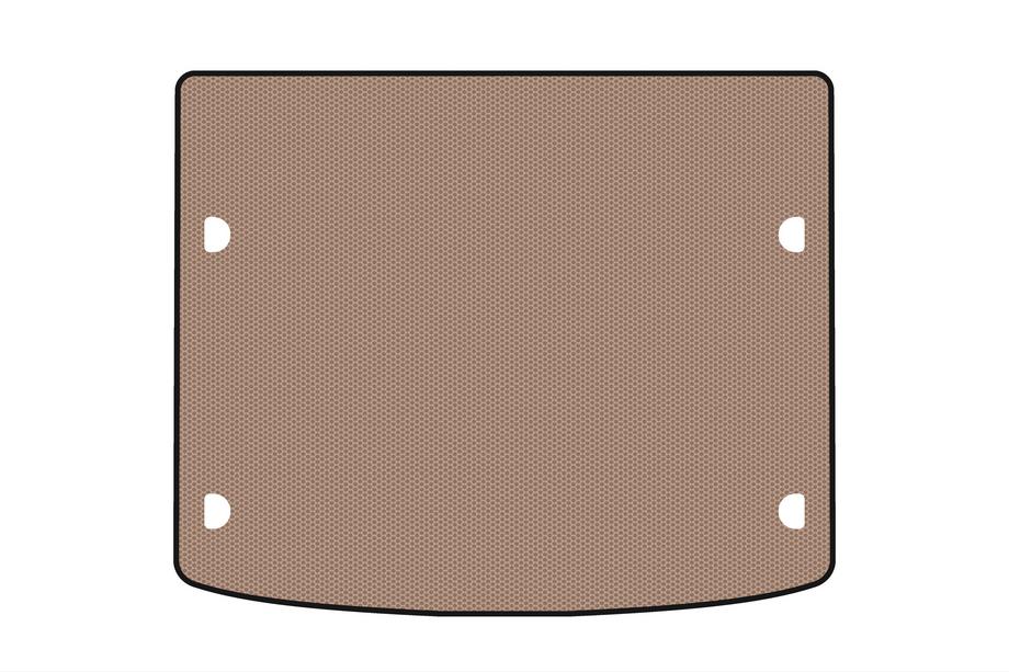 Porsche Cayenne 2003–2010 Rubber Trunk Mat Carsuit V2 (Beige) Photo 1