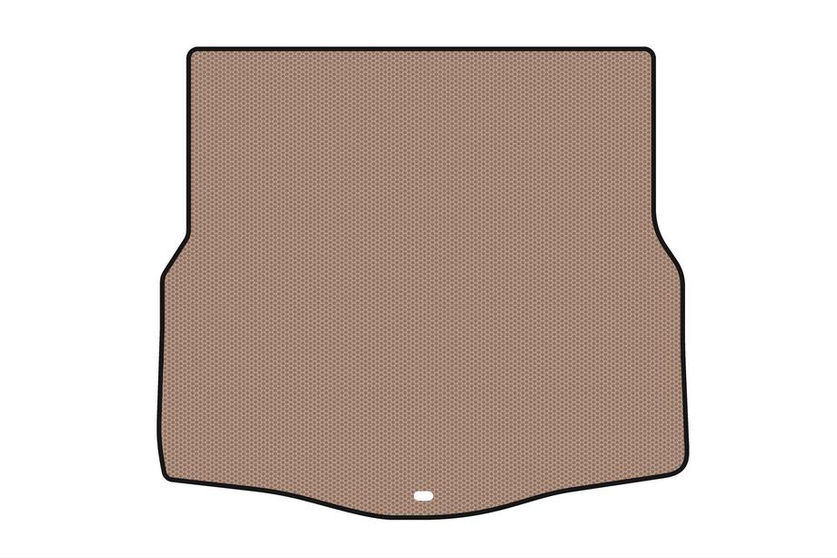 Renault Laguna 2007-2015 Rubber trunk mat Carsuit (2011-2015, LB, beige) Photo 1