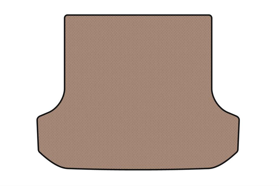 Renault Logan MCV 2013-2022 Rubber trunk mat Carsuit (SW, beige) Image