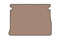 Renault Scenic/Grand 2009-2016 Rubber trunk mat Carsuit (5-seater, beige) photo 1