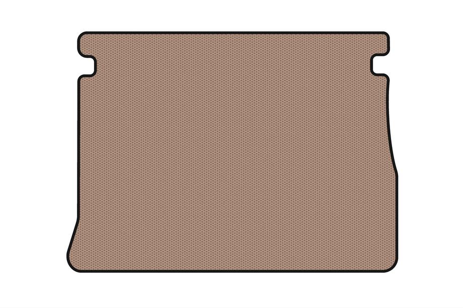 Renault Scenic/Grand 2009-2016 Rubber trunk mat Carsuit (5-seater, beige) Image
