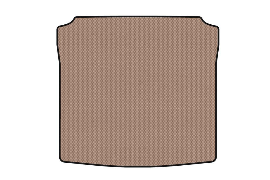 Seat Ibiza 2010-2017 Rubber trunk mat Carsuit (2010-2012, SW, beige) Image