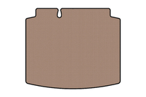 Seat Leon 2005-2012 Rubber trunk mat Carsuit (hatchback, 5-door, beige) photo 1