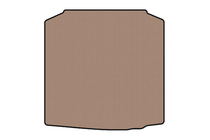 Skoda Fabia 2007-2014 Rubber trunk mat Carsuit (2007-2010, SW, beige) photo 1