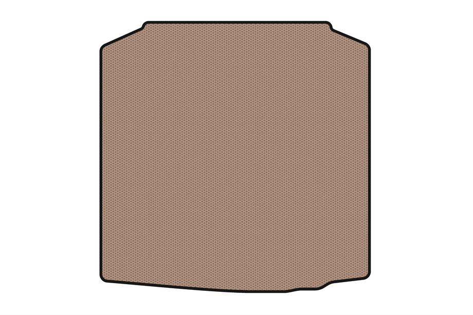 Skoda Fabia 2007-2014 Rubber trunk mat Carsuit (2007-2010, SW, beige) Image