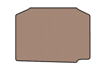Skoda Fabia 2007-2014 Rubber trunk mat Carsuit (HB, beige) photo 1