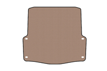 Skoda Octavia II A5 2006-2010 Rubber trunk mat Carsuit (SW, beige) photo 1