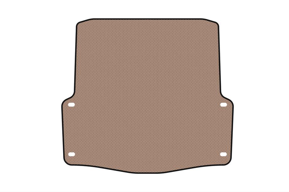 Skoda Octavia II A5 2010-2013 Rubber trunk mat Carsuit (SW, beige) Photo 1