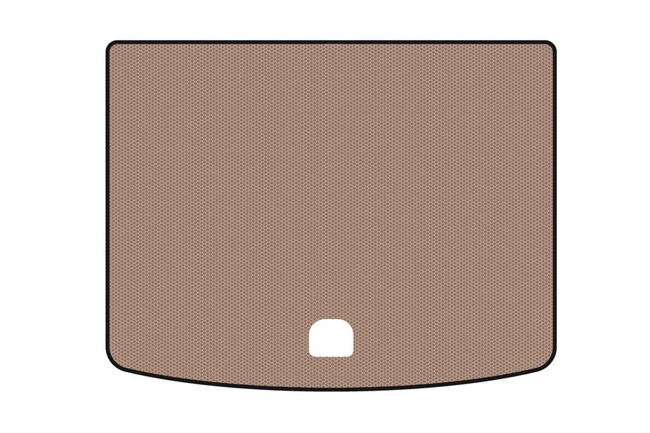 SsangYong Kyron 2005-2014 Rubber Trunk Mat Carsuit (Beige) Image