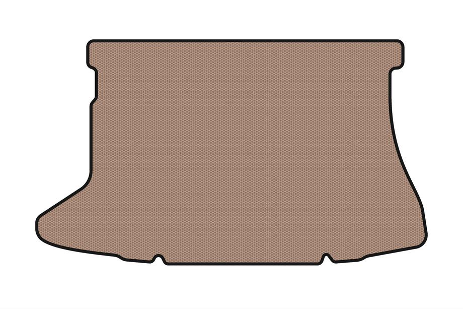 Toyota Auris 2007-2012 Rubber trunk mat Carsuit (HB, beige) Image