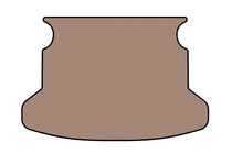 Toyota Corolla 2002-2007 Rubber trunk mat Carsuit (SD, beige) photo 1