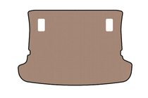 Toyota Corolla Verso 2004-2009 Rubber trunk mat Carsuit (7-seater, beige) photo 1