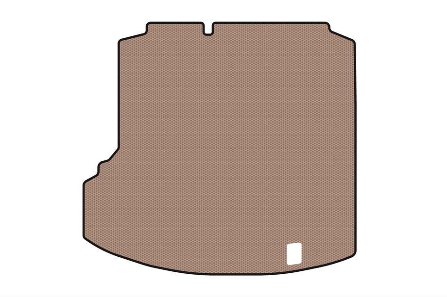 Volkswagen Jetta 2006-2011 Rubber trunk mat Carsuit (SD, beige) Photo 1