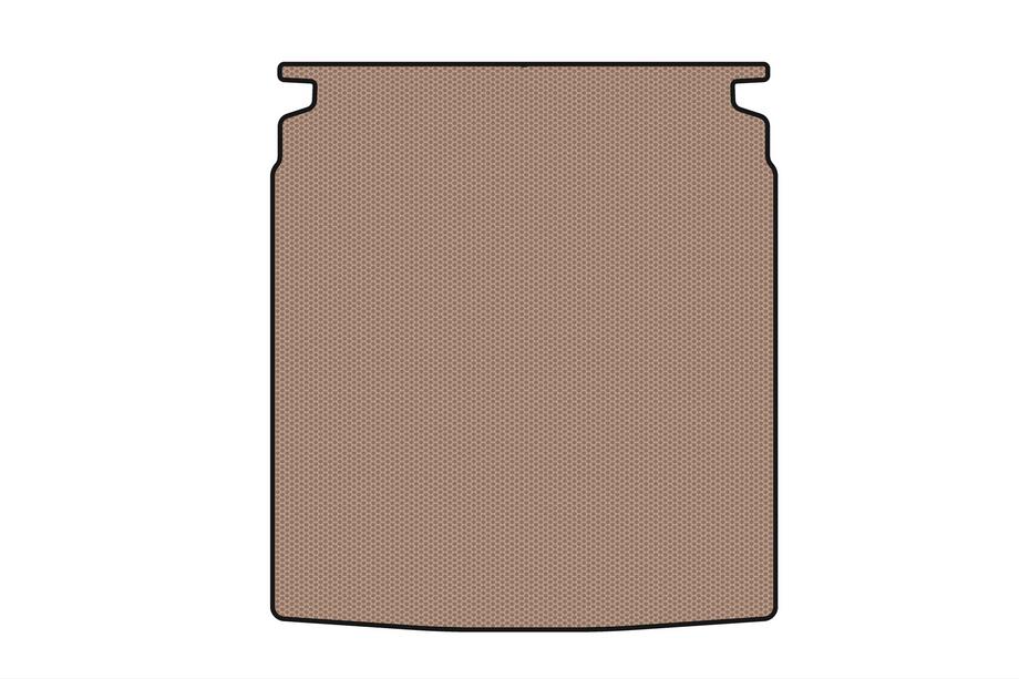 Volkswagen Passat B7 2012-2015 Rubber trunk mat Carsuit (Europe, SD, beige) Photo 1