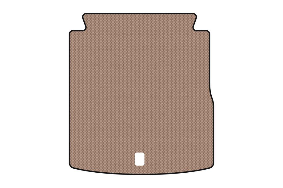 Volkswagen Passat B7 2012-2015 Rubber trunk mat Carsuit (SD, USA, beige) Photo 1