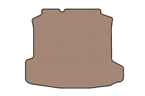 Volkswagen Polo 2010-2017 Rubber trunk mat Carsuit (SD, beige) photo 1