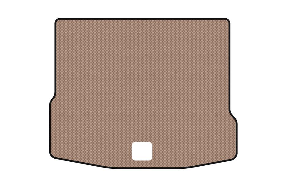 Volkswagen Tiguan 2016-2023 Rubber trunk mat Carsuit V1 (USA, beige) Image