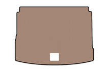 Volkswagen Tiguan 2016-2023 Rubber trunk mat Carsuit V2 (USA, beige) photo 1