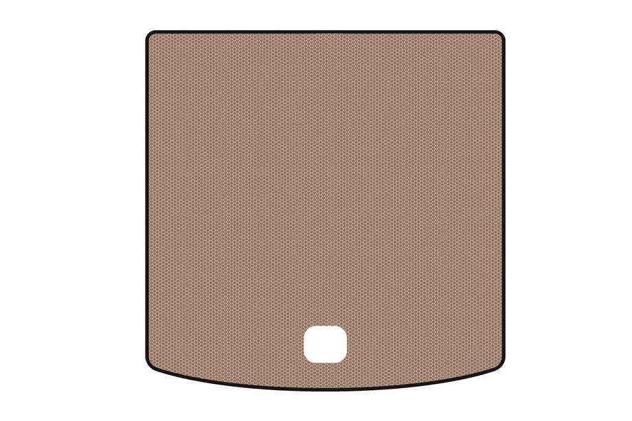 Volkswagen Tiguan 2016-2023 Rubber trunk mat Carsuit (5-seater, Mexico, Allspace, beige) Image