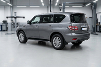 Nissan Patrol Y62 2010-2024 Side Steps Bosphorus Black (2 pcs, Aluminum) photo 1